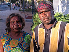 Aboriginal couple