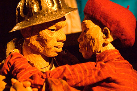 Puppets in Woyzeck on the Highveld