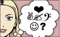 Image of girl thinking