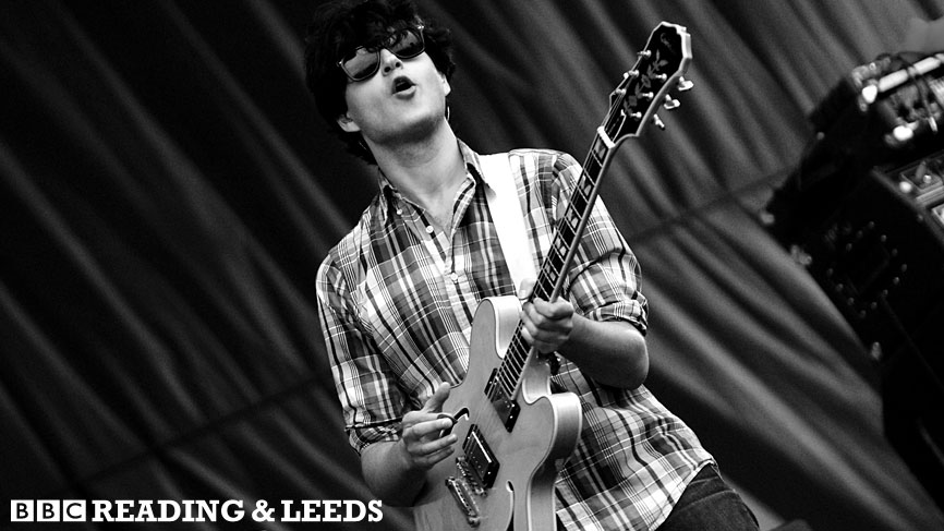 Vampire Weekend perform at Reading and Leeds Festival 2009