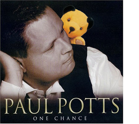Paul Potts and Sooty