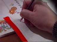 Image of a person drawing