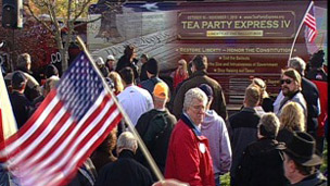 Tea Party rally in Colombus, Ohio