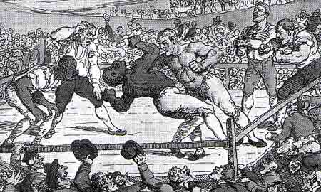 Tom Cribb fighting the American Molyneaux