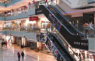 A modern shopping mall in Delhi