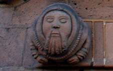 Windows commemorating Geoffrey of Monmouth