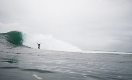 Glory Hallelujah, I made it. This action from lensman H.I.S. captures the pure adrenaline rush of making a wave of this size and nature. Oct 06