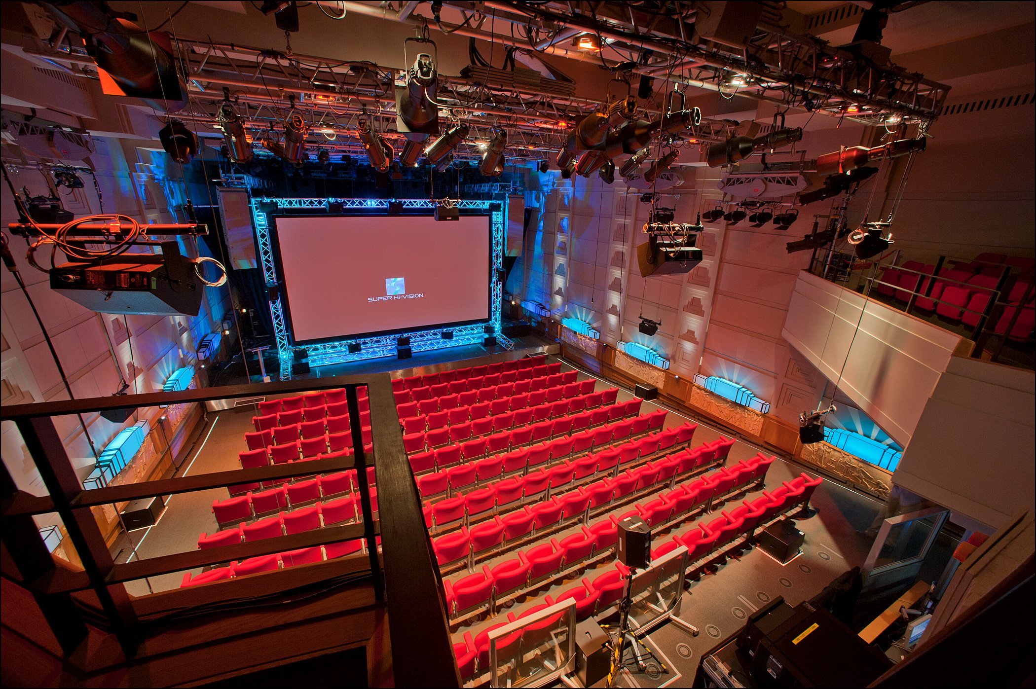 The Broadcasting House Radio Theatre with Super Hi Vision installed for the Olympics