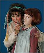 Annie and Miss Hannigan