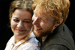 Clare Higgins and Jochum Ten Haaf in Vincent in Brixton. Photographer Alastair Muir