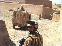 Afganistan'da İngiliz askerleri