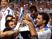 यूरो कप विजेता ग्रीस