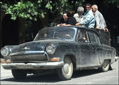 Біженці з грузинських міст