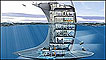 Projeto do SeaOrbiter (Foto: Jacques Rougerie Architect/Divulgação)