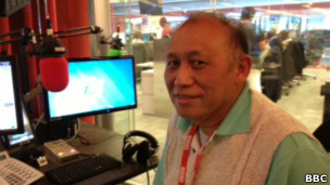 BBC缅甸部记者敏瑞