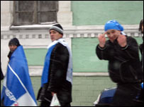 Прихильники Віктора Януковича