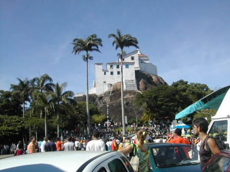 Outside the Convent