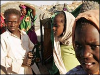 Darfurlu çocuklar