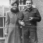 Edinburgh 23rd October 1945 Marjory and Alan together again after three years and seven months total separation. For us - the war is over at last. Edinburgh 23rd October 1945 Marjory and Alan together again after three years and seven months total separation. For us - the war is over at last.