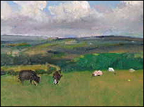 Detail from Swaledale by Malcolm Ludvigsen