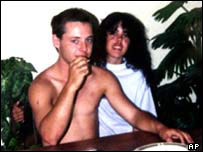 O australiano David Hicks e sua mulher, Jodie