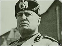 Benito Mussolini in 1942