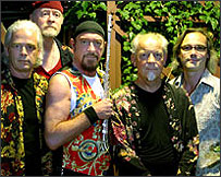 Folk rock band Jethro Tull