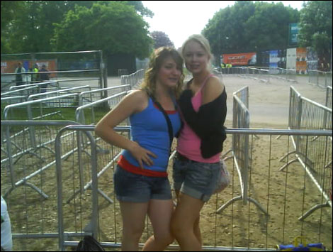 8am: first in the queue