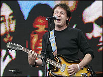 Paul McCartney se apresenta no Live8