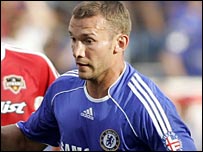 Andryi Shevchenko đang hy vọng 