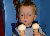 Ben - spoilt for choice!