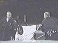 Cena de vídeo da agressão