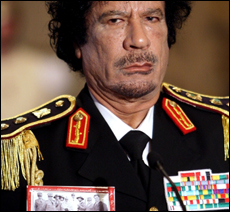 Colonel Gaddafi