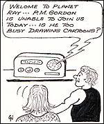 Listener cartoon