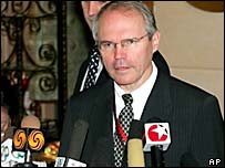 O representante dos EUA nas negociações, Christopher Hill