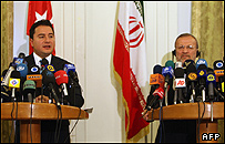 منوچهر متکی و علی باباجان