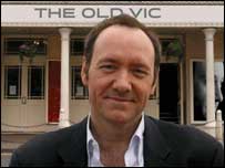 Spacey é o diretor do Old Vic