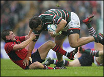 Ronan O'Gara and Martin Castrogiovanni