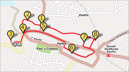 Penfro - Taith y Normaniaid