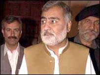  وزیر اعلی اکرم درانی 