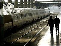 швидкісні потяги в Іспанії