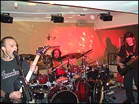 Ferox: (l-r) Matt, Piere and Jonny.