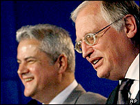 Adrian Năstase şi Guenther Verheugen