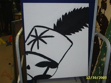 Marching for the black parade