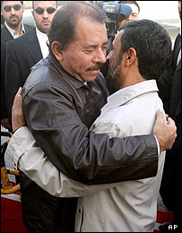 دانیل اورتگا در سفر به تهران