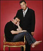 Co-creators Richard Thomas and Stewart Lee