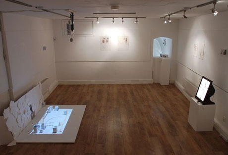 Constanze Thielecke's exhibition at Oriel Dafydd Hardy. Photo: Patrick Higgins