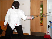 Rupal Rajani fencing