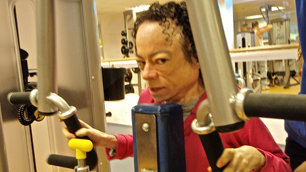 Liz Carr pulling her weight