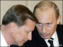 Phó Thủ tướng Ivanov và ông Putin